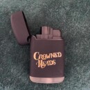Crowned Heads Single Jetflame SCHWARZ (gummiert)