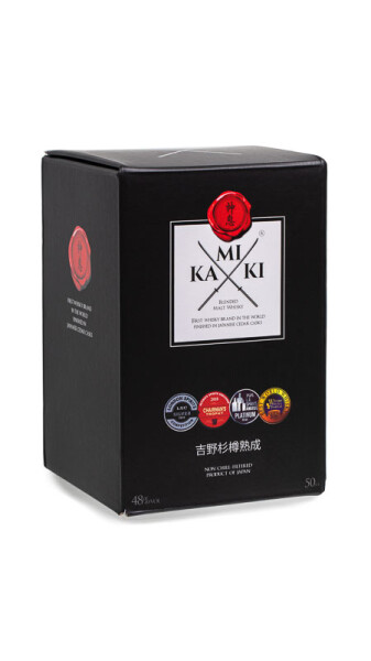Kamiki Blended Malt Whisky (Japan) 48.0% 0,5l Yoshino Sugi Veredlung