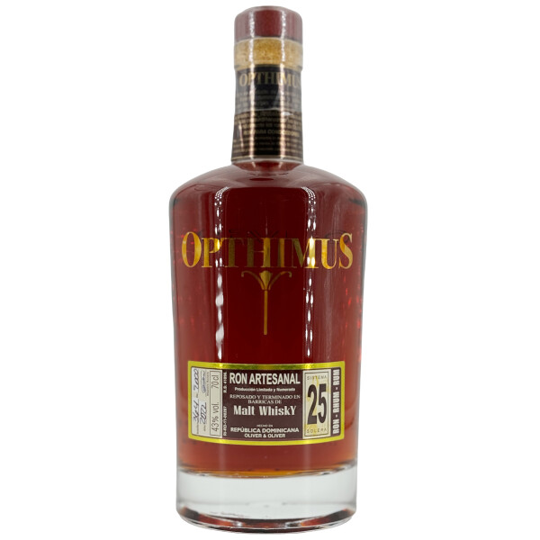 Opthimus Rum | Malt Whisky Cask Finish | 25 Jahre